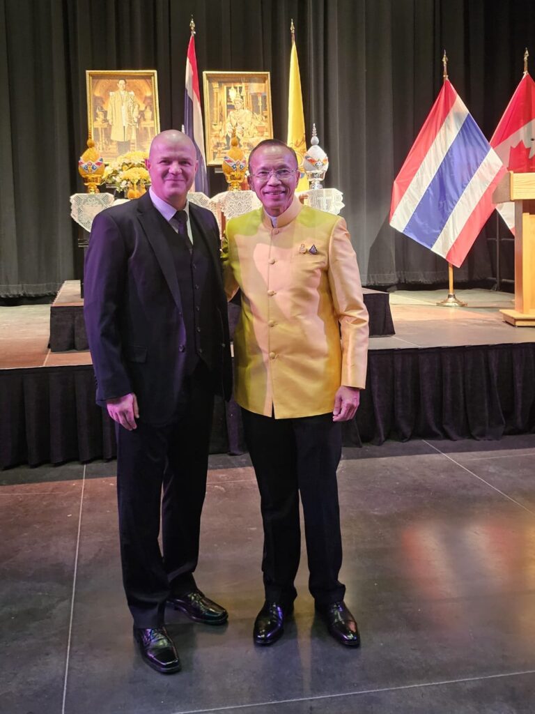 Ambassador of Thailand to Canada becomes Honorary President of Muaythai Canada